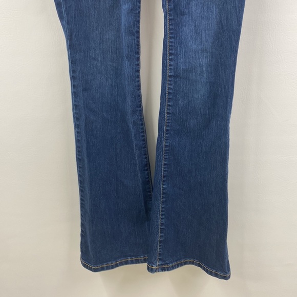 Old Navy Maternity Jeans The Rock Star Demi Boot Low Panel Denim  Women’s Size 6 - Picture 3 of 9